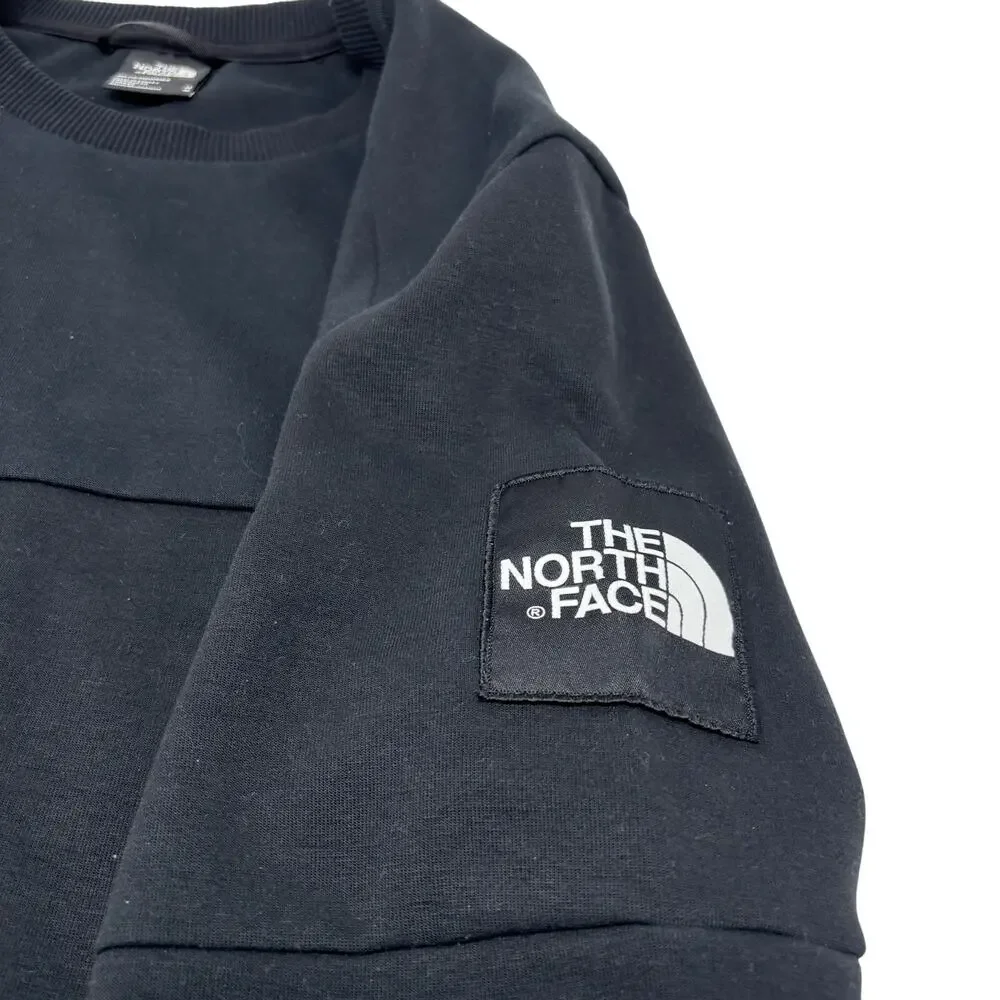 The North Face Medium Solid Black Long‎ Sleeve Crewneck Pullover Sweater